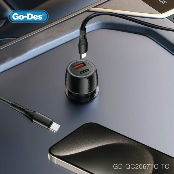 GoDes 48W Dual Port Fast Car
