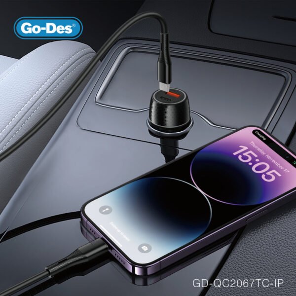 GoDes 48W Dual Port Fast Car