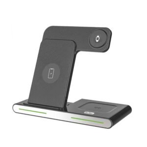 Go-Des 3in1 Foldable Wireless Charging Stand 15W Fast